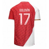 Dres AS Monaco Aleksandr Golovin #17 Domáci 2023-24 Krátky Rukáv